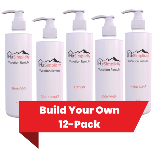Build Your Own 12-Pack 16 oz Custom Bottles (Empty)