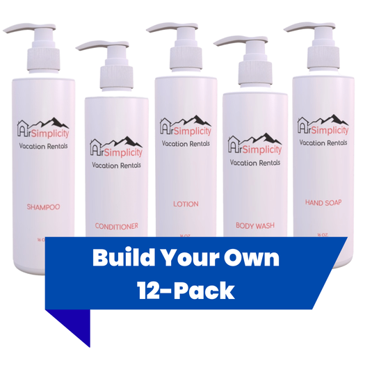 Build Your Own 12-Pack 16 oz Custom Bottles (Filled)
